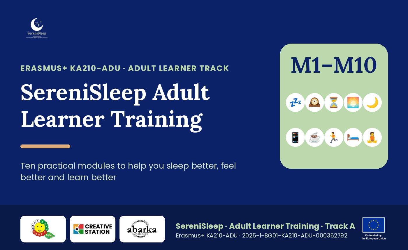 SereniSleep Learners Training