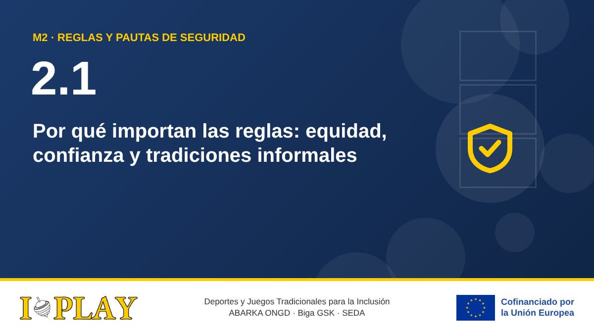 2.1 Por qué importan las reglas: equidad, confianza y tradiciones informales
