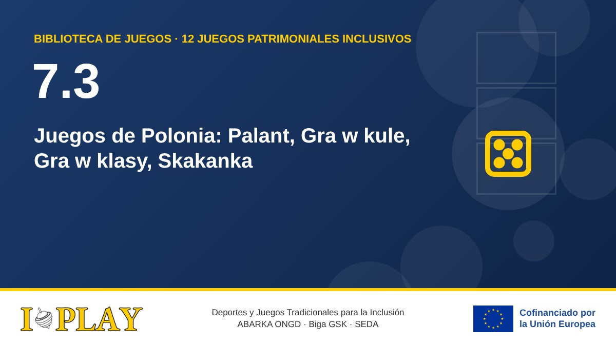 7.3 Juegos de Polonia: Palant, Gra w kule, Gra w klasy, Skakanka