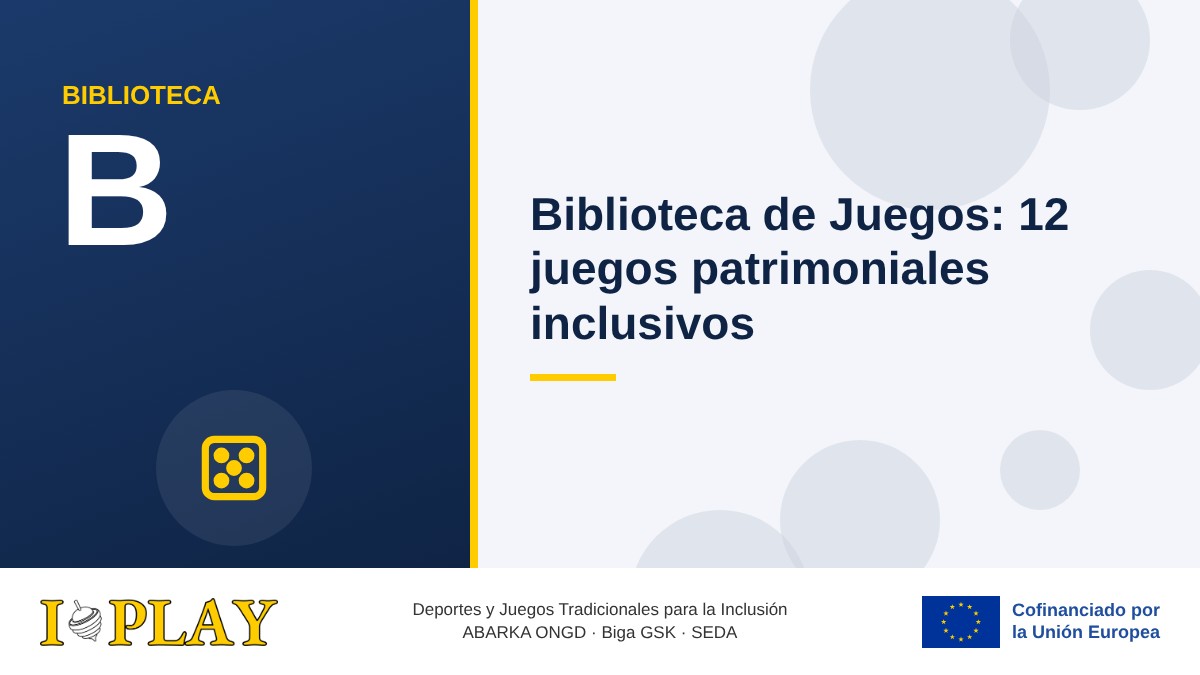 Games Library · 12 Inclusive Heritage Games & Facilitation Toolkit