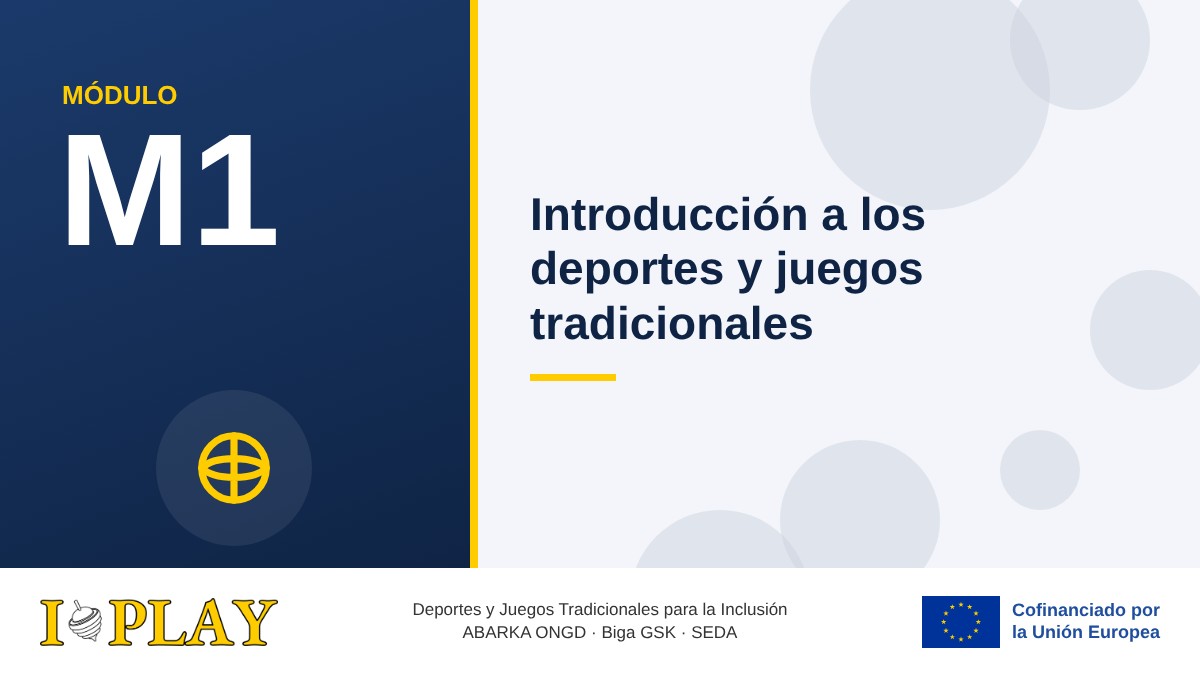 M1 · Introduction to Traditional Sports & Games