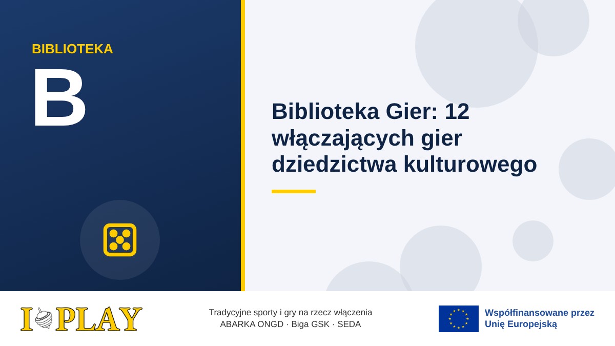 Biblioteka Gier · 12 włączających gier dziedzictwa kulturowego i zestaw narzędzi do prowadzenia sesji