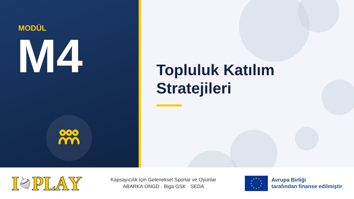 M4 · Topluluk Katılım Stratejileri